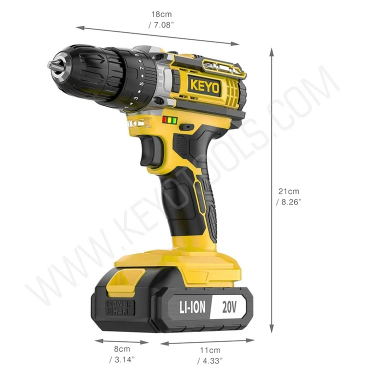 20V Max Lithium Home DIY Wood Metal Drill Kit factory