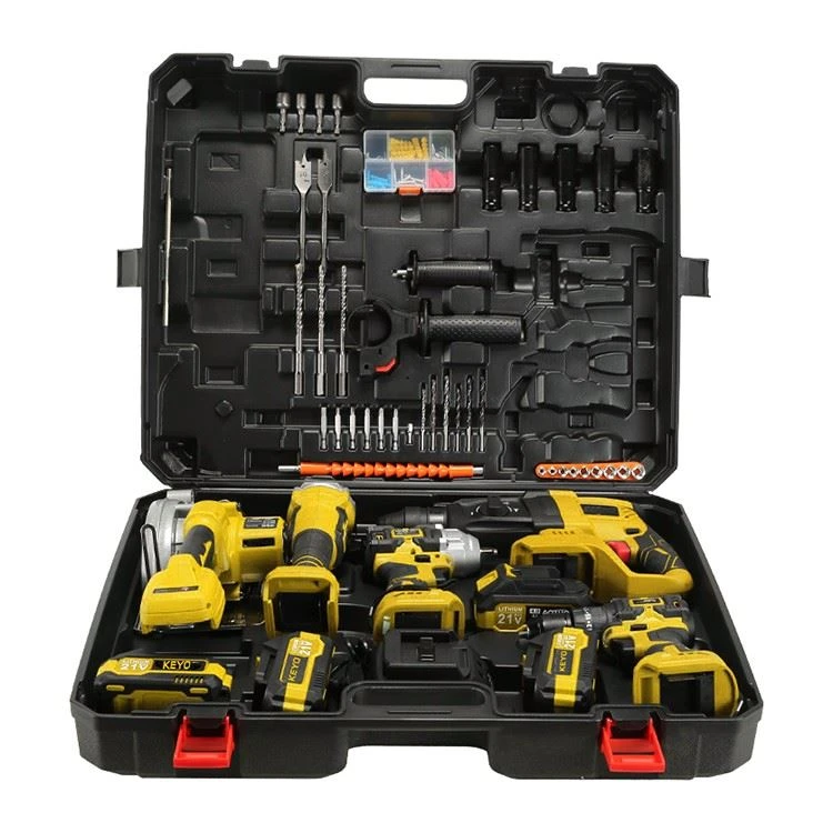 Lithium Battery Home Tool Set For Household Repair factory